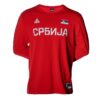 MAJICA DUG RUKAV PEAK SRBIJA KSS1909 CRVENA
