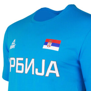 MAJICA PEAK SRBIJA KSS1908/20 SVETLO PLAVA