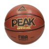 PEAK košarkaška lopta fiba bg771f brown braon