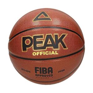 PEAK košarkaška lopta fiba bg771f brown braon