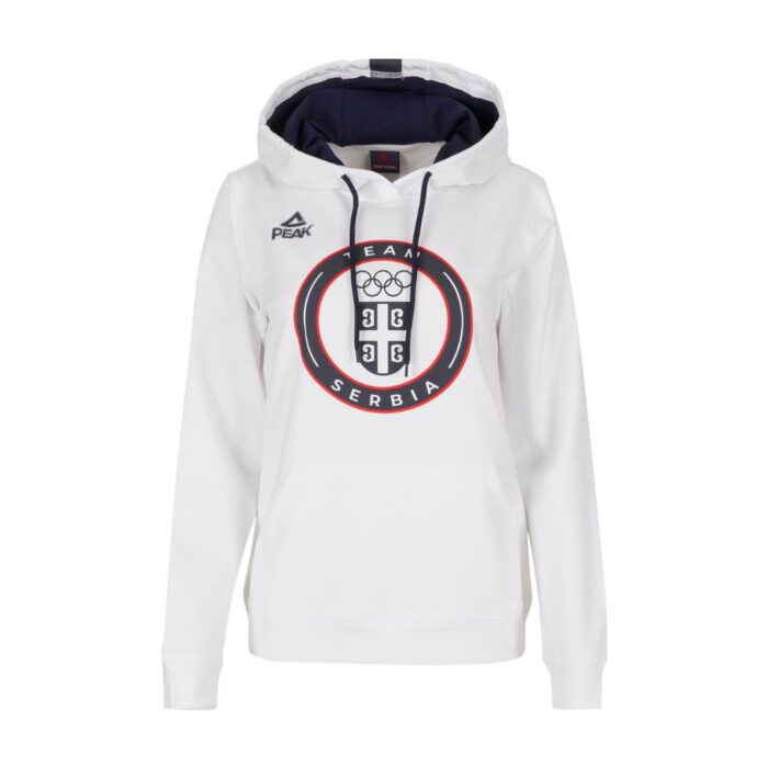 1a PEAK muški olimpijski duks 93235 bela milano cortina 2026 serbia