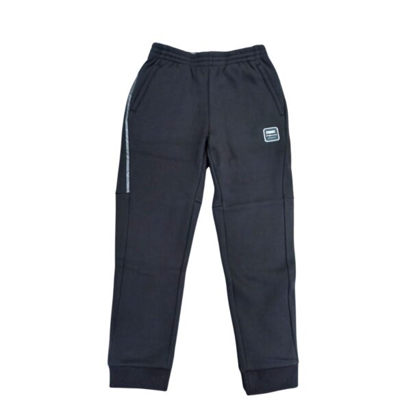 PEAK muški donji deo trenerke FW3224081 crna boja od viskoze i spandeksa