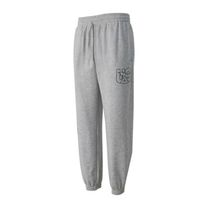 PEAK muški donji deo trenerke FW3224201 GREY boja sa flisom
