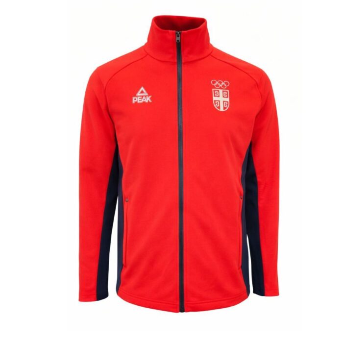 jakna oks milano cortina PEAK muska olimpijska softshell jakna ZFW25131 milano cortina 2026 serbia